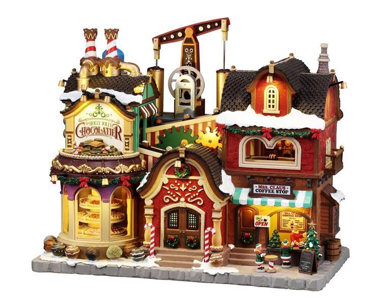 THE HOLLY JOLLY CHOCOLATIER & MRS. CLAUS COFFEE SHOP, INCL.