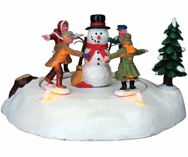 THE MERRY SNOWMAN,  B/O (4.5V)