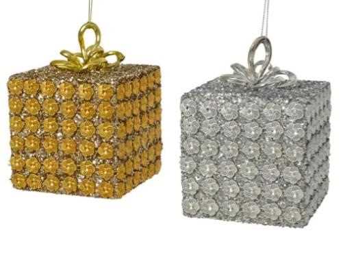 PACCO REGALO IN SCHIUMA 2COL ASS  9X9XH.9CM