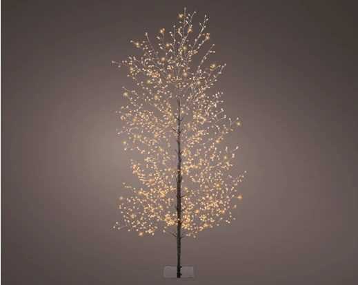 ALBERO PVC NERO 1350 MICROLED L.CLASSIC CM D30XH150