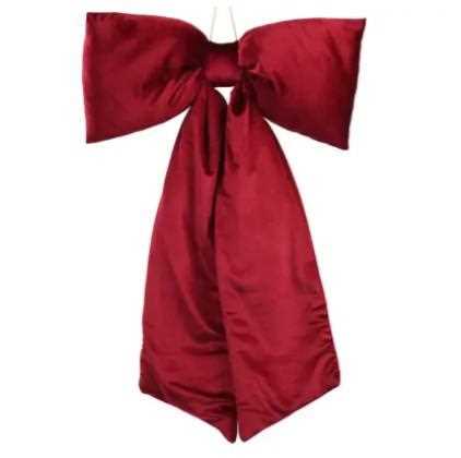 FIOCCO POLIESTERE VELLUTO  OXBLOOD 13X80XH.115CM