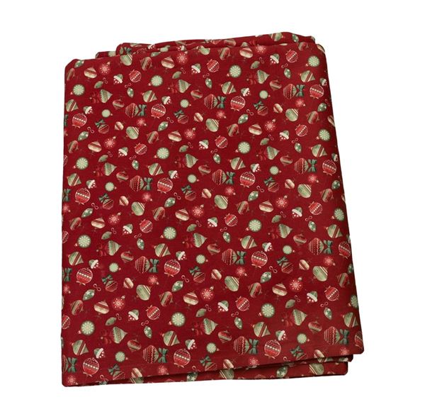 TOVAGLIA VILLAGGIO MICRO ROSSO 160X300