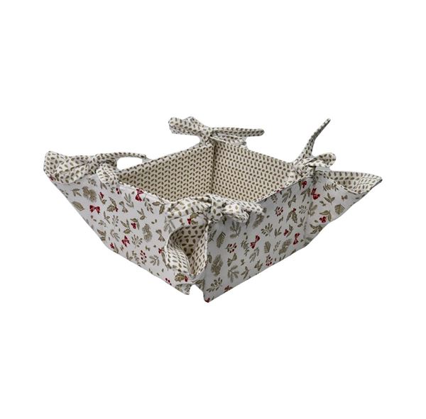 CESTINO TRES CHIC ALLOVER /FOGLIA 18X18+10