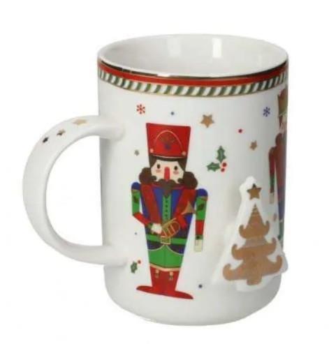 MUG LO SCHIACCIANOCI NEW PORCELLANA cm D 8X11H
