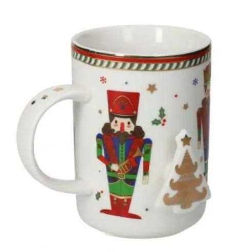 MUG LO SCHIACCIANOCI NEW PORCELLANA cm D 8X11H