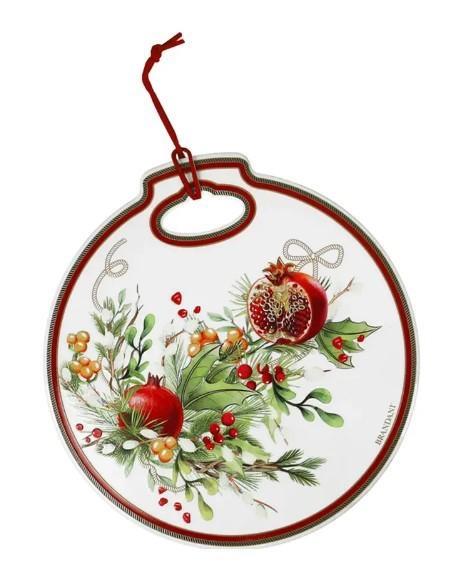 DECORO CAROL BIANCO CERAM/SUGHERO cm CM 20x21 H