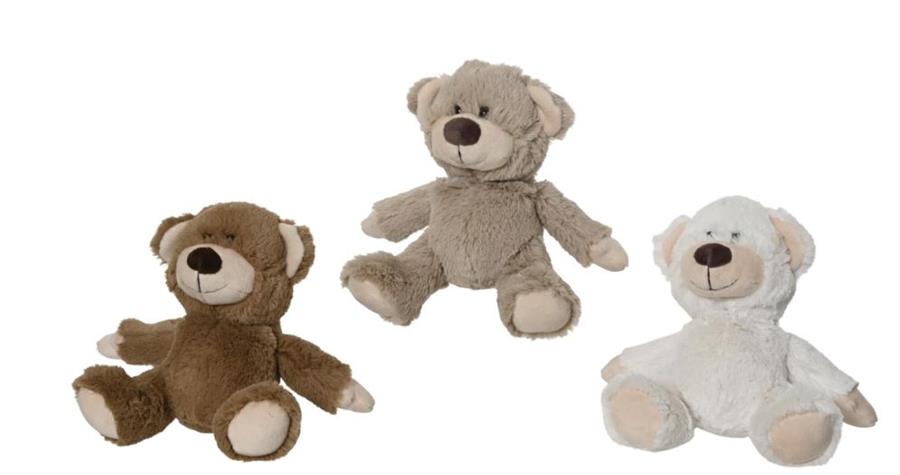 ORSO PELUCHE 3ASS. 15X10XH.17CM