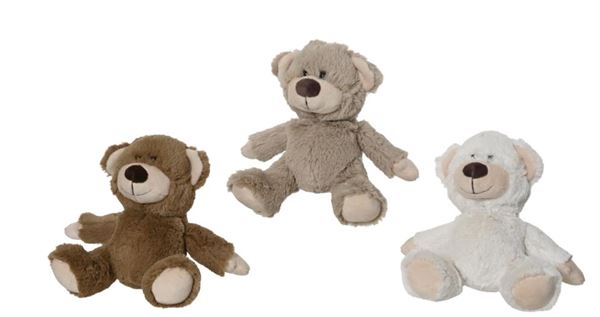 ORSO PELUCHE 3ASS. 15X10XH.17CM