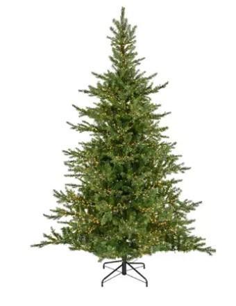 ALBERO NATALE PE/PVC GRANDISFIR 4200LED L.CALDA Ø150xH.210CM