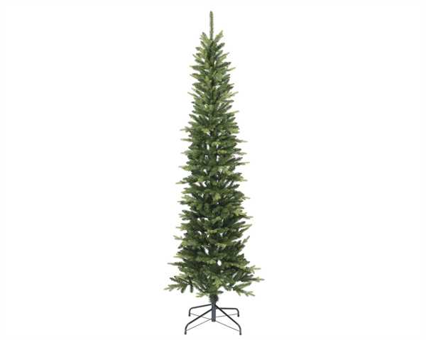 ALBERO NATALE PE/PVC SLIM FIR VERDE Ø73XH.240CM