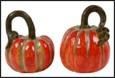 ZUCCA ARANCIONE CERAMICA ASS.2MOD.  18X18X21CM