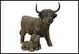 BUFALO SCOTTISH MARRONE PE L29B15,5H25,5CM