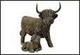 BUFALO SCOTTISH MARRONE PE L29B15,5H25,5CM