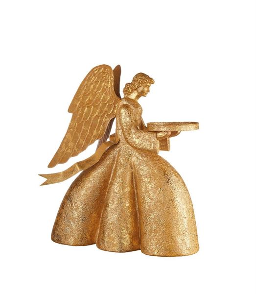 ANGELI DELLA PACE BASSO ORO CM.34,5X13XH.37