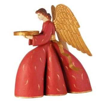 ANGELI DELLA PACE BASSO ROSSO CM.34,5X13XH.37