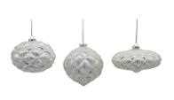 PALLINA VETRO SILVER/STRASS ASS.3MOD. D.CM.10