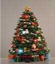 CARILLON  PVC/VETRO ALBERO C/LED CM.33,5