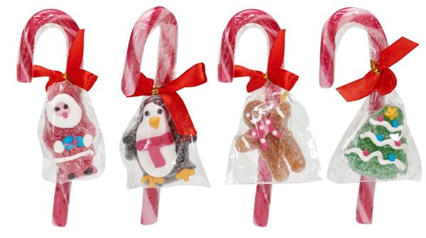 CANDY CANE CON CARAMELLA GOMMOSA FRIENDS ON ICE