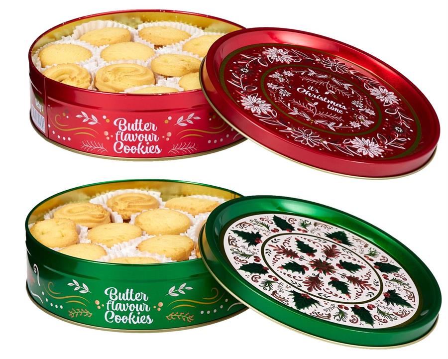 CONF.LATTA 340GR.BISCOTTI AL BURRO SEASONAL 2ASS