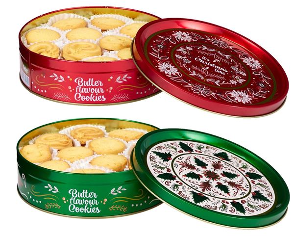CONF.LATTA 340GR.BISCOTTI AL BURRO SEASONAL 2ASS