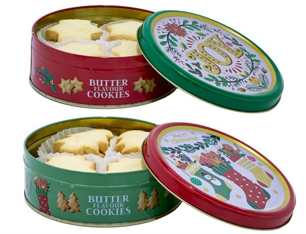 CONF.LATTA 114GR. BISCOTTI AL BURRO CHRISTMAS JOY