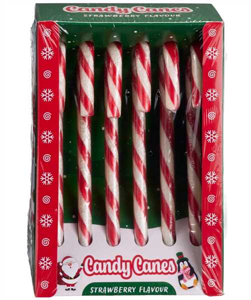 CONF. CANDY CANES CHRISTMAS BOX - 72G