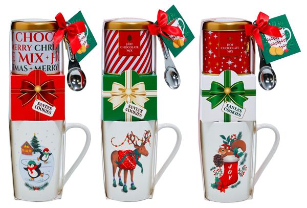 GIFTBOX SEASONAL MUG BISCOTTI E CIOCCOLATO