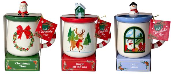 GIFTBOX MUG CHRISTMAS CON CIOCCOLATA