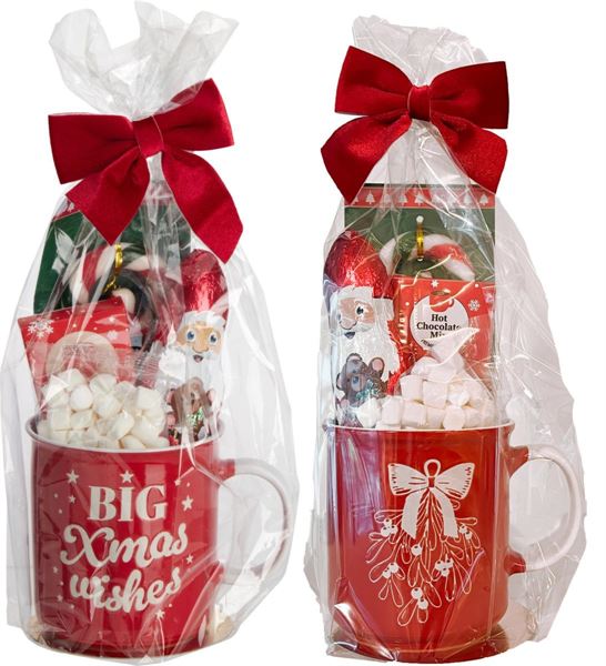 MUG BIG XMAS WISH CANDY/CHOCOLATE/MASHMALLOW