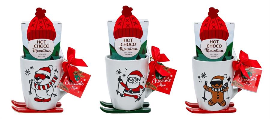 MUG SCI CON CIOCCOLATA