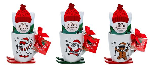 MUG SCI CON CIOCCOLATA