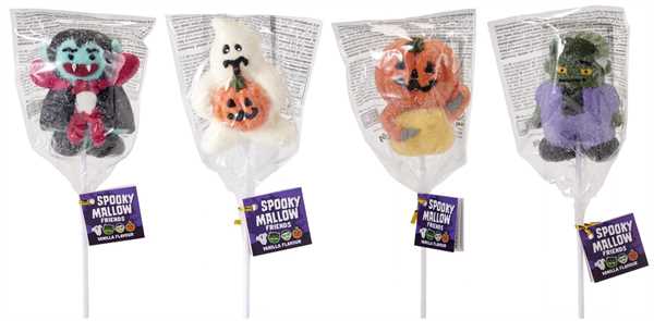 LOLLIPOP GOMMOSA HALLOWEEN SPOOKY MALLOW FRIENDS ASS.4MOD.