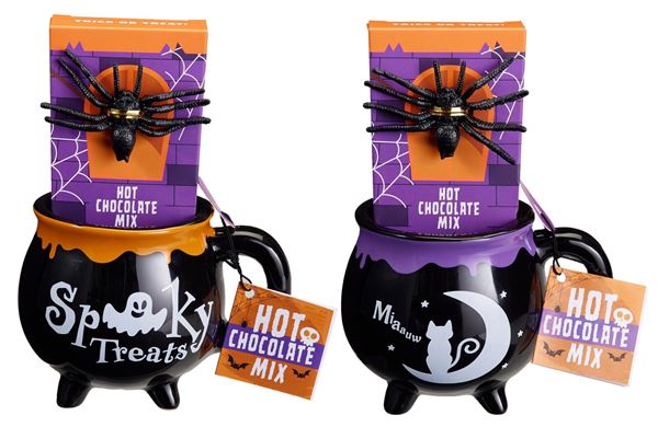 MUG HALLOWEEN CON CIOCCOLATA CALDA